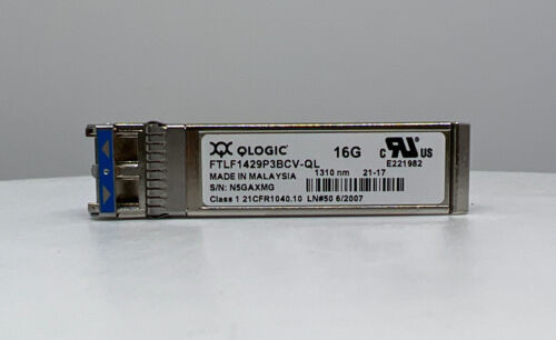 1310nm 16Gb 10km LR SFP+ Optical Transceiver Module Qlogic FTLF1429P3BCV-QL