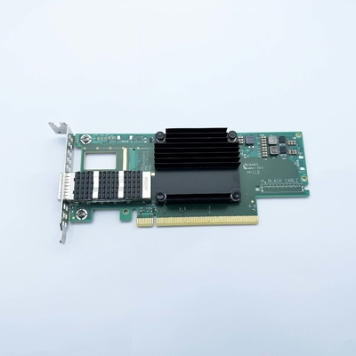MCX653105A-ECAT Single QSFP56 Network Card for InfiniBand and Ethernet (Copper and Optical)