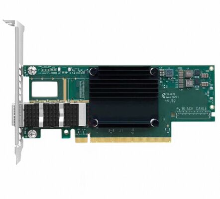 New Internal Wired Server MCX653105A-EFAT Connect X-6 VPI Adapter Card HDR100 EDR IB and 100GbE Single-Port QSFP56