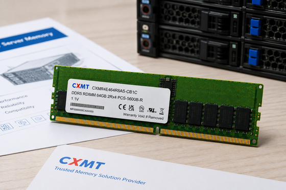 CXMT 64GB DDR5 5600MHz ECC Registered Server Memory RDIMM for Enterprise Servers