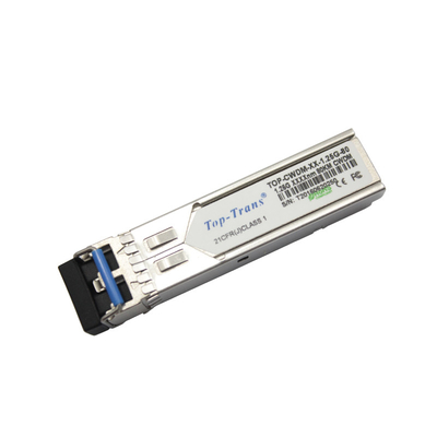 1.25g SFP Transceiver Module Fiber Optic LC Connector 80Km Fast Ethernet Single Mode