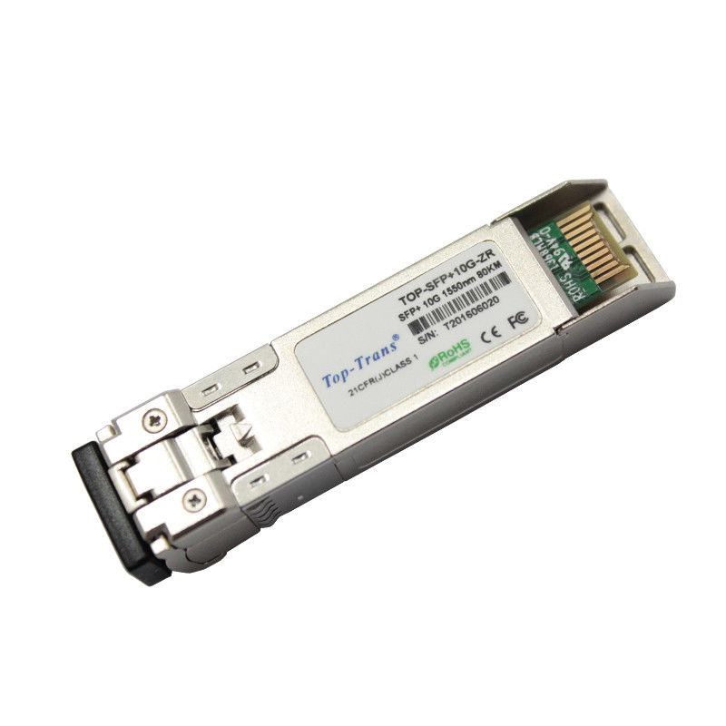10G Base -ZR SFP+ Optical Module 100Km SMF For 10G Telecommunication ...