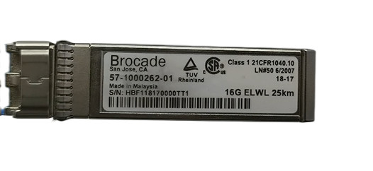 Brocade FC SFP Transceiver 57-1000262-01 16G