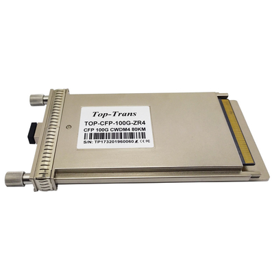 LAN-DWM 80KM ZR4 100G CFP Transceiver For Metro Ethernet Switch