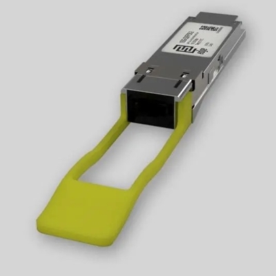 OTU4 128GFC 1310nm 10Km 100GBASE-LR4 , SMF Ciena QSFP28 Dual LC Optical Modules