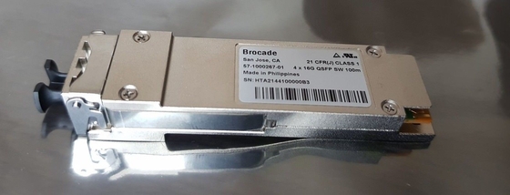 57-1000497-01 XBR-000466 64G FC SFP+ Transceiver ELWL 25km For Brocade G720