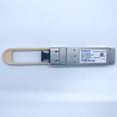FTL410QE4C 40BASE-SR4 QSFP+ Gen4 Optical Transceiver For Breakout To 4 X 10GBASE-SR Ethernet