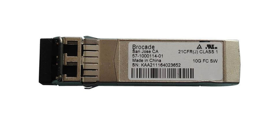Brocade 57-1000492-01 XBR-000418 10G FC SFP+ Transceiver 10GBASE-SWL 850nm LC MMF