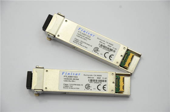 Finisar FTLX8511D3 850nm XFP Optical Transceiver For 10GBASE-SR / SW 10G Ethernet