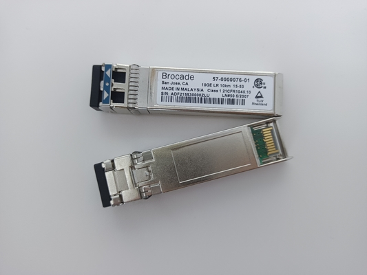 Brocade 57-0000076-01 FC SFP Transceiver XBR-000182 10GBASE-LR SFP+ 1310nm 10G LWL Optical Module