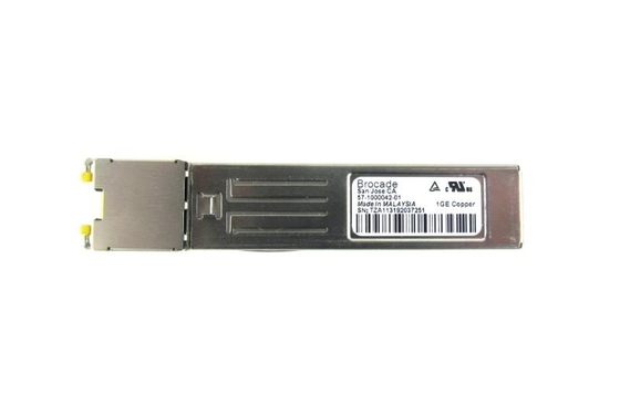 Brocade 57-1000042-01 XBR-000190 SFP Transceiver 1G Copper 1000BSAE-T RJ45 Optical Module