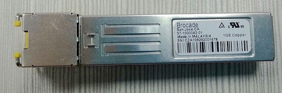 Brocade 57-1000042-01 XBR-000190 SFP Transceiver 1G Copper 1000BSAE-T RJ45 Optical Module