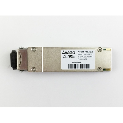 40G QSFP+ SR4 850nm 150m MTP / MPO Multimode Fiber Optical Module Avago Brand
