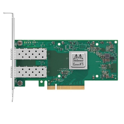Mellanox MCX512A-ACAT CX512A ConnectX-5 10 / 25GbE SFP28 PCIe Card Dual Port