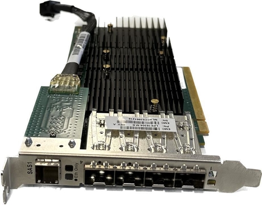 EMC Emulex LPE16304-M-E 038-004-503 LightPulse 4 Port Fiber Channel Card 16GB