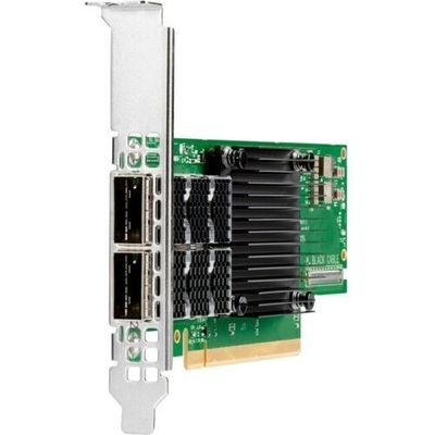 Mellanox MCX653106A-ECAT  InfiniBand HDR 100GbE QSFP56 PCIe Adapter NIC