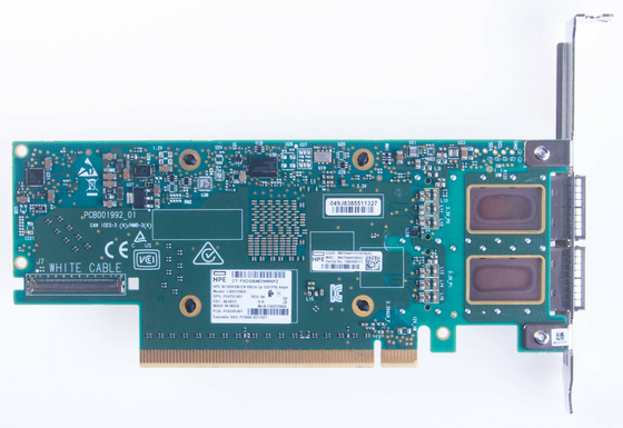 Mellanox MCX653106A-ECAT  InfiniBand HDR 100GbE QSFP56 PCIe Adapter NIC