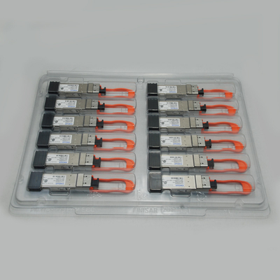 Finisar FTL410QD4C 40GBASE-SR4 / 10GBASE-SR 300m QSFP+ Gen4 Breakout To 10GBASE-SR Ethernet