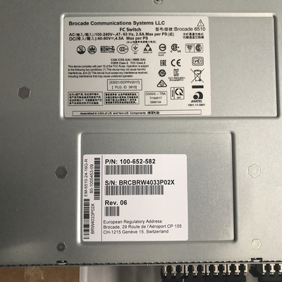 G6520 G6520 Fibre Channel Brocade SAN Switch Compatible XBR-R000162\