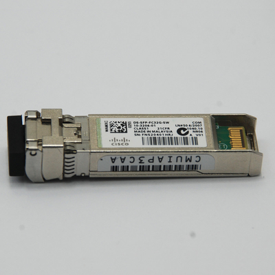 DS-SFP-FC32G-SW 10-3206-01 SFP+ Transceiver Module 32Gbps Fibre Channel SW 850nm 100m LC