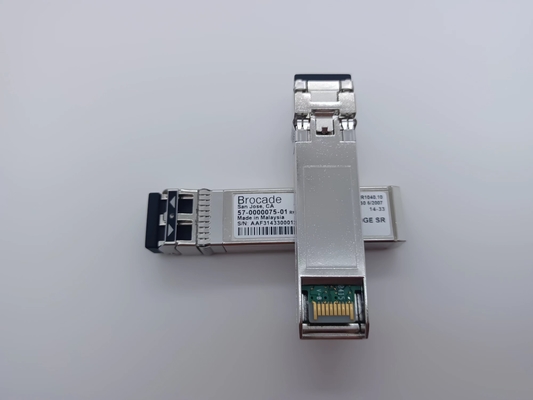 Brocade 57-0000075-01 XBR-000180 Optic Transceiver 10G-SR MMF SFP+ - LC 300m 850nm DDM Module