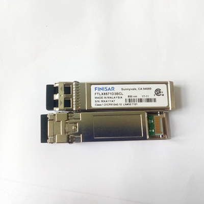 Finisar FTLX8571D3BCL 10Gb/s 850nm Multimode Datacom SFP+ Optical Transceiver Module
