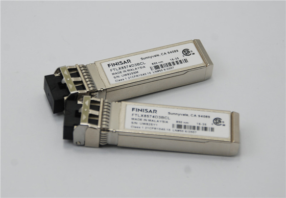 Finisar FTLX8571D3BCL 10Gb/s 850nm Multimode Datacom SFP+ Optical Transceiver Module