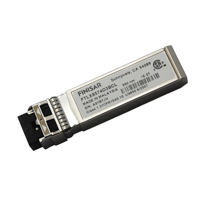 Finisar FTLX8571D3BCL 10Gb/s 850nm Multimode Datacom SFP+ Optical Transceiver Module