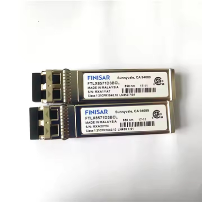 Finisar FTLX8571D3BCL 10Gb/s 850nm Multimode Datacom SFP+ Transceiver Optic for 10G Ethernet MPO POE 4G Compatible SM