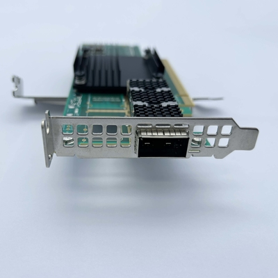 MCX653105A-ECAT Single QSFP56 Network Card for InfiniBand and Ethernet (Copper and Optical)