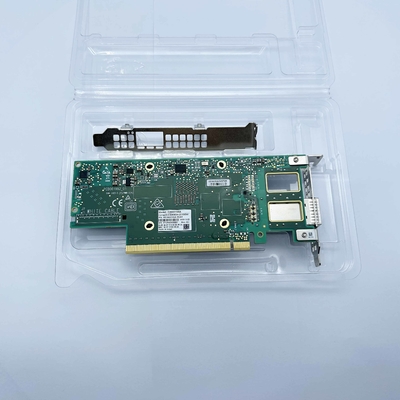 MCX653105A-ECAT Single QSFP56 Network Card for InfiniBand and Ethernet (Copper and Optical)