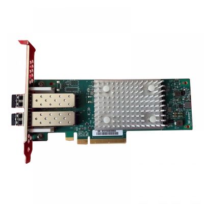 QLE2742-SR-CK PCIe 3.0 Dual-Port 32GFC SR-Optic SFP Adapter 32Gb Fibre Channel for Fiber Optic Equipment