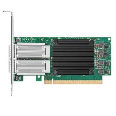 Mellanox Original MCX516A-GCAT ConnectX-5 EN Adapter Card 50GbE Network Interface PCIe3.0 X16 with PCI and WiFi Interface