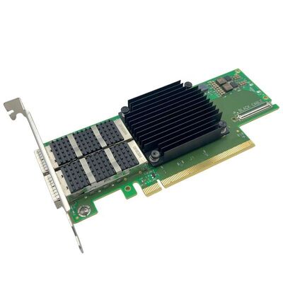Mellanox ConnectX-6 Series Ethernet Adapter MCX653106A-EFAT PCIe4.0 X16 Internal Dual Port 100Gb/s QSFP56 Server Application