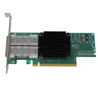 NVIDIA Connect-6 VPI Series MCX654106A-HCAT Ethernet Network Interface Card PCIe 3.0x16 Dual Port 200Gb/s QSFP56 Server