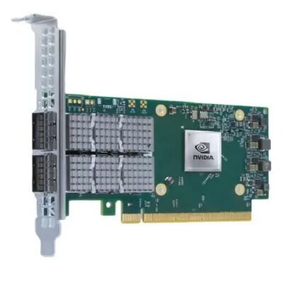NVIDIA Connect-6 VPI Series MCX654106A-HCAT Ethernet Network Interface Card PCIe 3.0x16 Dual Port 200Gb/s QSFP56 Server