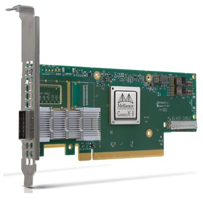 NVIDIA Connect-6 VPI Series MCX654106A-HCAT Ethernet Network Interface Card PCIe 3.0x16 Dual Port 200Gb/s QSFP56 Server