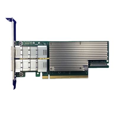 New Mellanox MCX654106A-HCAT Connect-6 Dual-Port SFP56 200GbE Network Card for Data Center PCIe Internal Wireless Server Stock