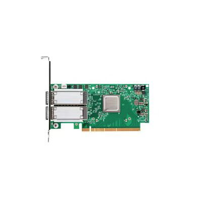 New Mellanox MCX654106A-ECAT Connect-6 Dual-Port QSFP56 100GbE Wired Network Card Data Center PCIe Internal Server Stock