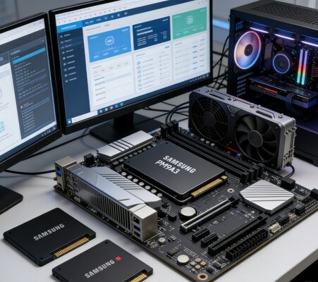 Samsung MZQL23T8HCLS-00B7C 3.84TB Enterprise SSD PCIe 4.0 U.2 NVMe 1.4 for Server Data Center