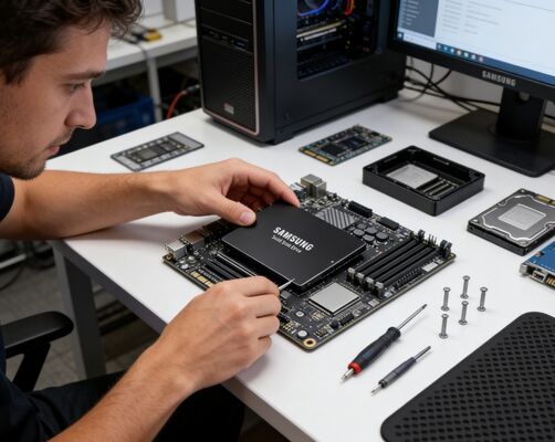 Samsung MZQLB7T6HALA-00W07 7.68TB PCIe 3.0 NVMe U.2 Enterprise SSD for Server Data Center