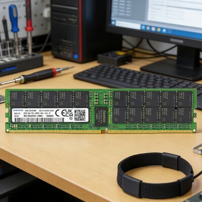 Genuine Samsung M321R8GA0PB0-CWMCJ 64GB DDR5 ECC RDIMM 288-Pin for Enterprise Server