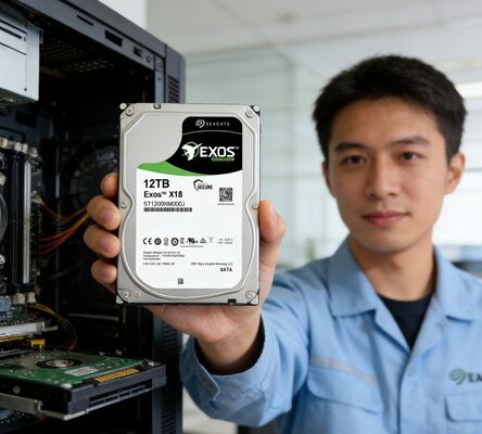 Seagate ST12000NM000J 12TB Laptop HDD 7200 RPM 256MB Cache SATA III CMR 2.5" Internal Hard Drive
