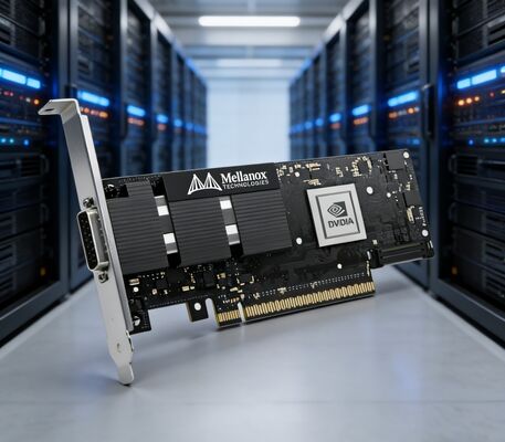 400Gb NDR VPI Adapter MCX75310AAS-NEAT ConnectX-7 Single OSFP for AI HPC Datacenter Cluster