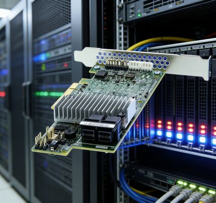 Broadcom LSI MegaRAID SAS 9361-8i 8 Internal Ports 12Gb/s PCIe3.0 x8 SFF-8643 Low Profile Storage RAID Card