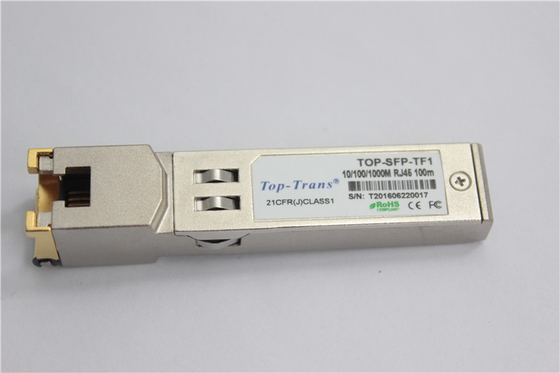 1.25G SFP Rj45 SFP Optical Transceiver Module 10/100/1000BASE-T
