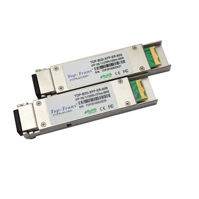 60km BIDI 10G SMF SFP Module 1270nm R1330nm Network Solution